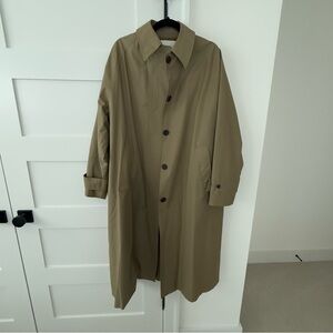 Studio Nicholson Holin Trench Coat in Birch